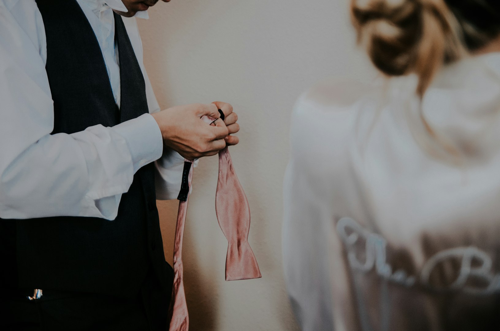 Groomsmen Photograph with bowtie picture