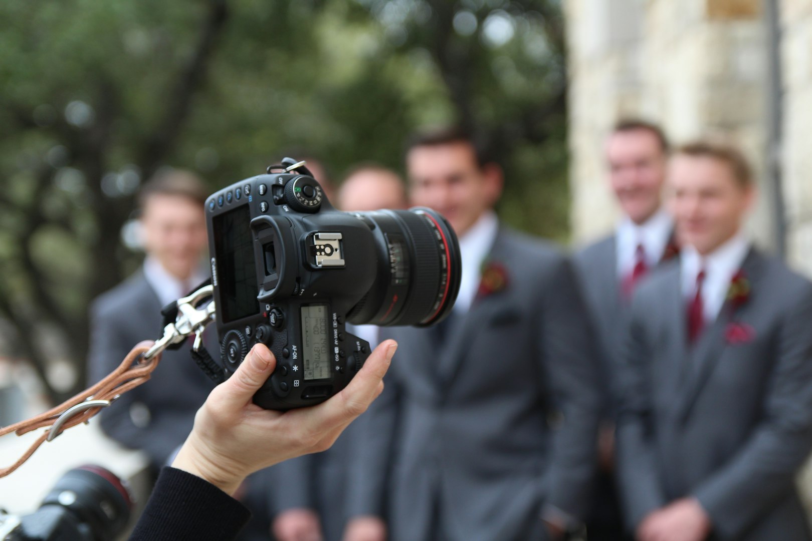 Comfortable in front of the camera