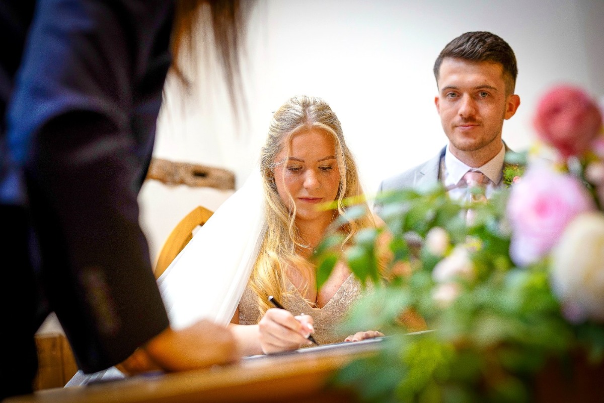 Wedding photography contact page