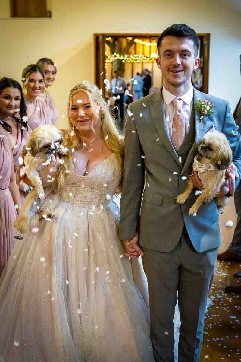Wedding photographer review from Kieran and Ashleigh at Winters Barns in Canterbury