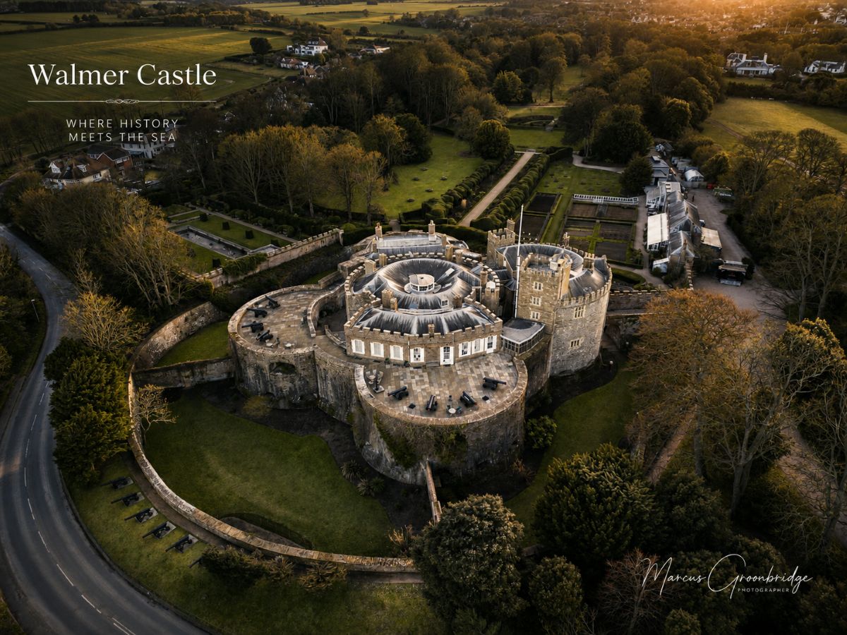 Walmer Castle wedding venue in East Kent